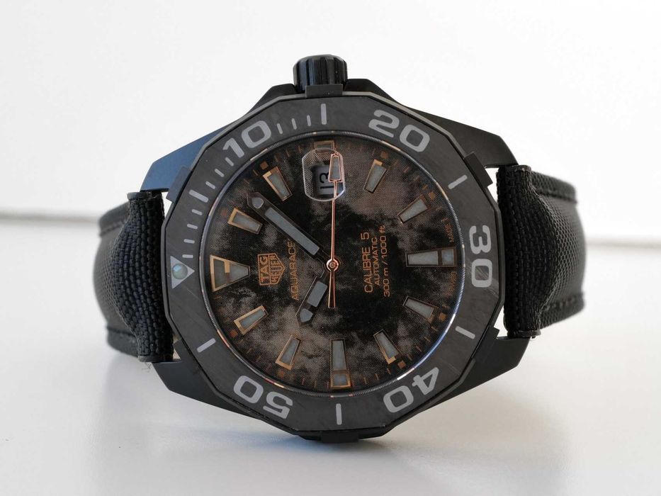 TAG Heuer Aquaracer Calibre 5 Titanium Carbon Limited Edition 41mm