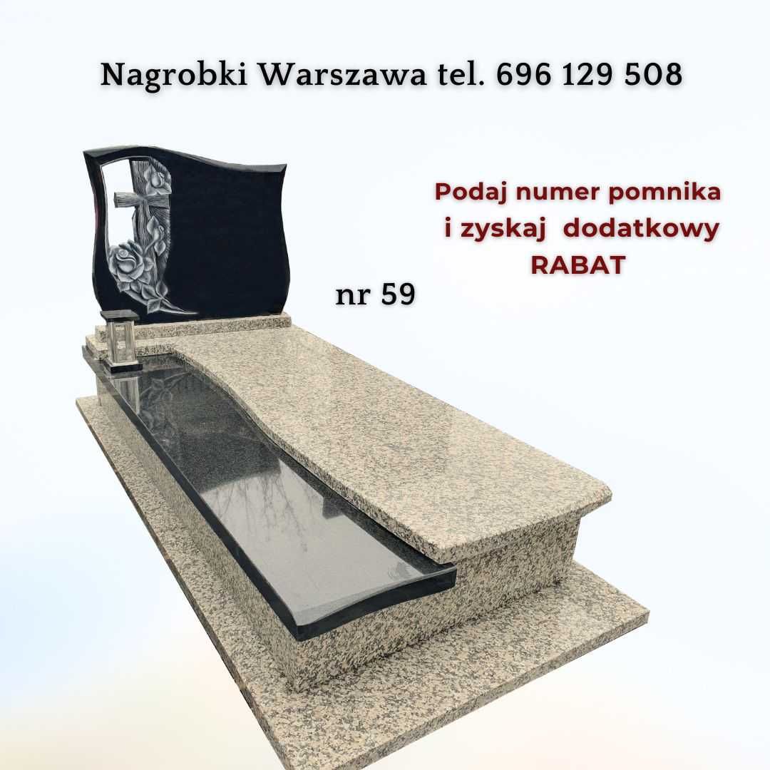 Nagrobki pojedyncze i urnowe Warszawa, wzory i ceny