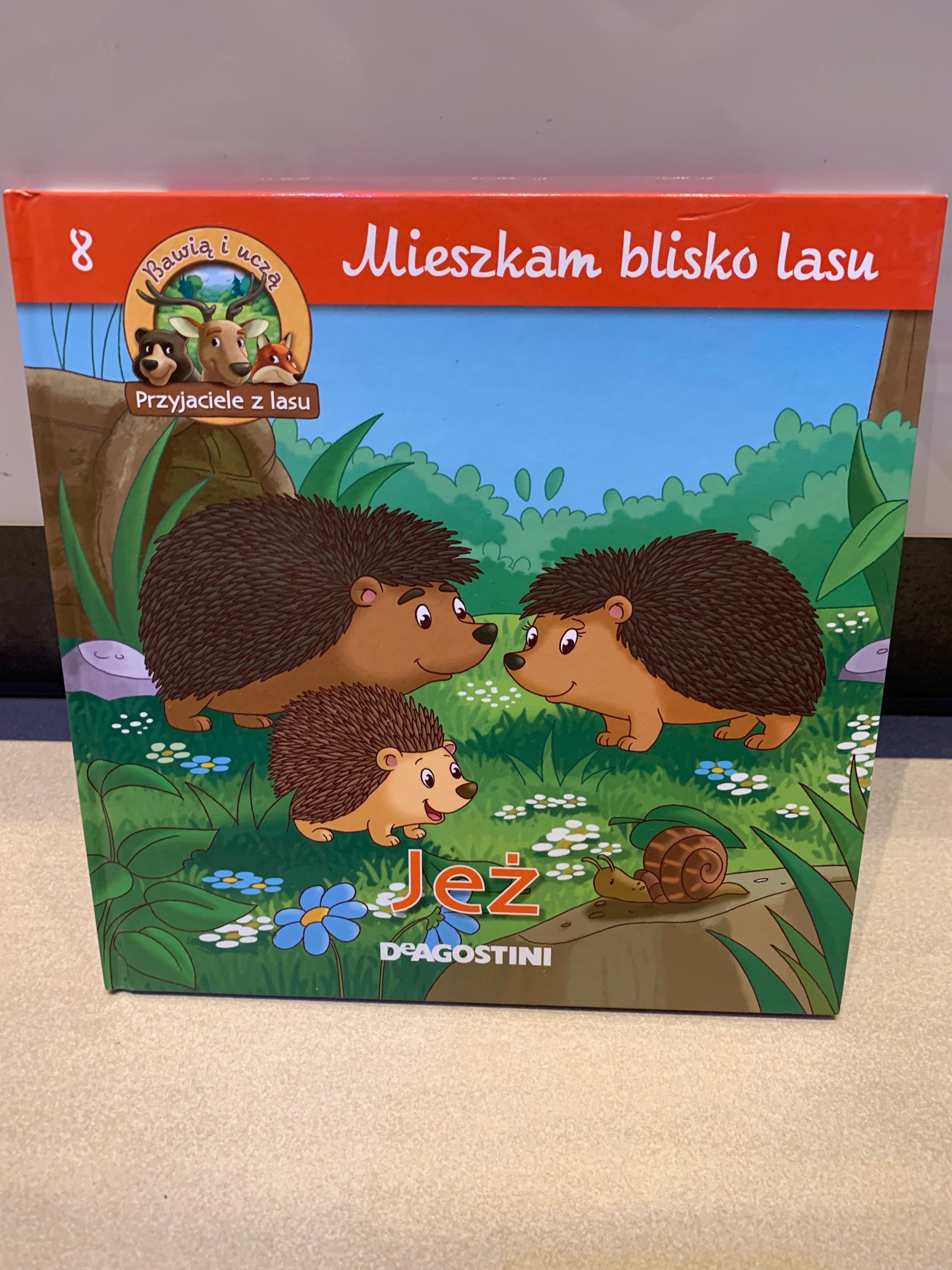 Książka dla dzieci Deagostini „Mieszkam blisko lasu”