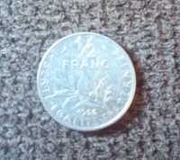 Moeda 1/2 FRANC Ano 1966