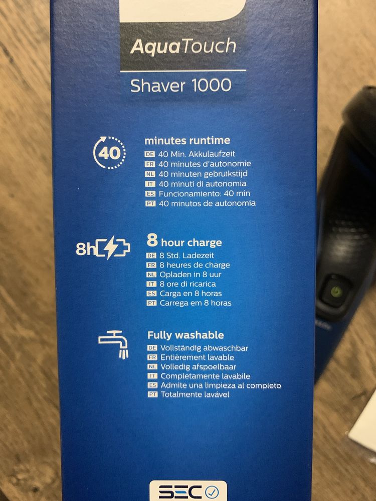 Golarka męska PHILIPS AquaTouch Shaver 1000