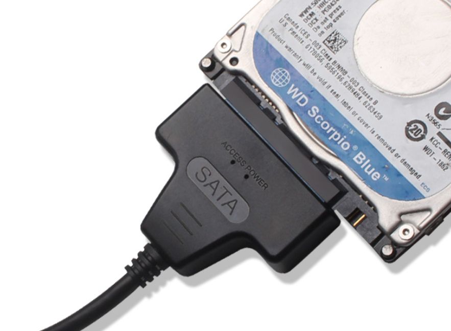 USB 3.0 -> SATA адаптер/контроллер для 2.5" HDD/SSD диск переходник
