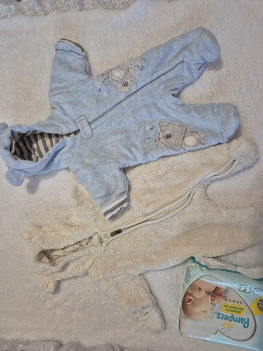 На зріст  50 см і 54 см і до 3400 кг комбінезон чоловічок на новонарод