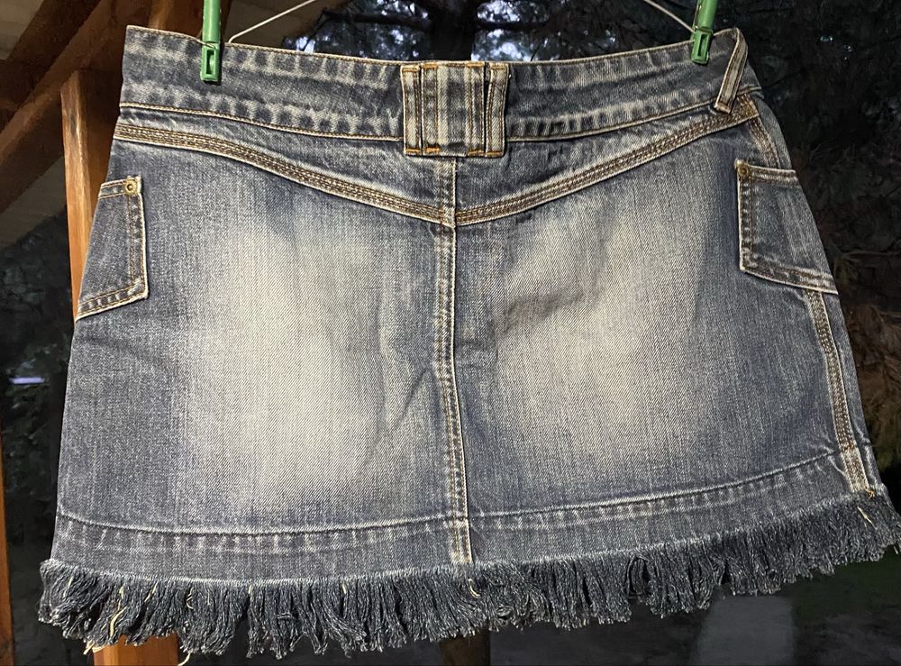 Юбка джинсова спідниця L-XL