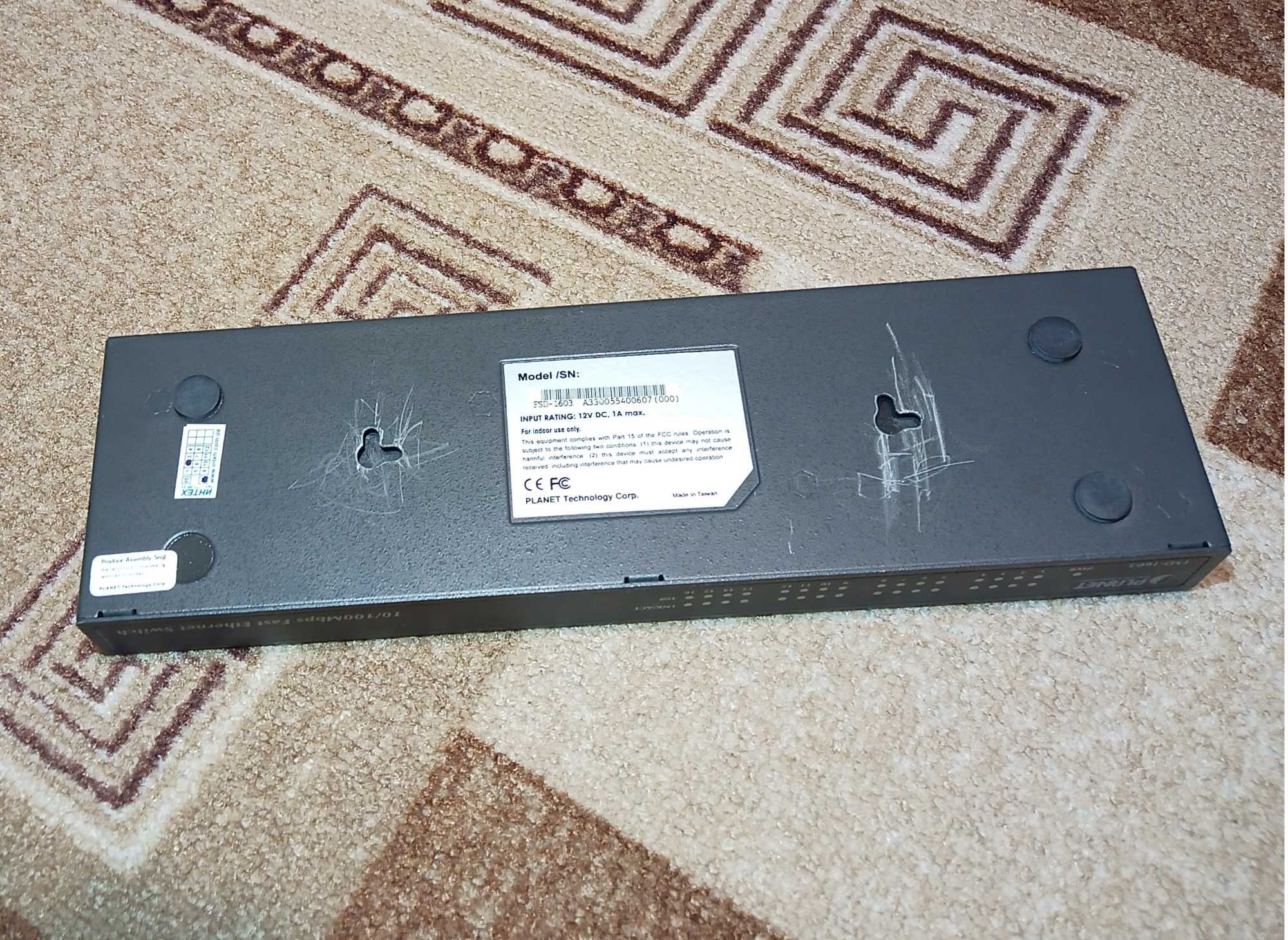 Коммутатор, свитч, сетевой Planet FSD-1603