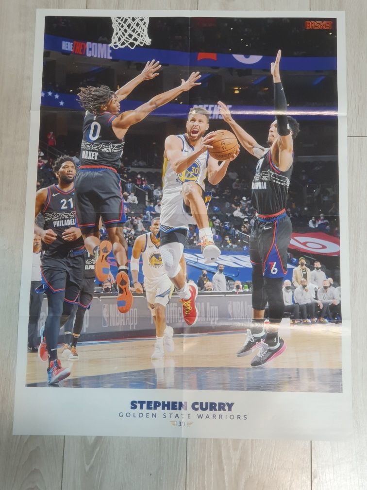 Stephen Curry zestaw 11 plakatów gwiazdy NBA