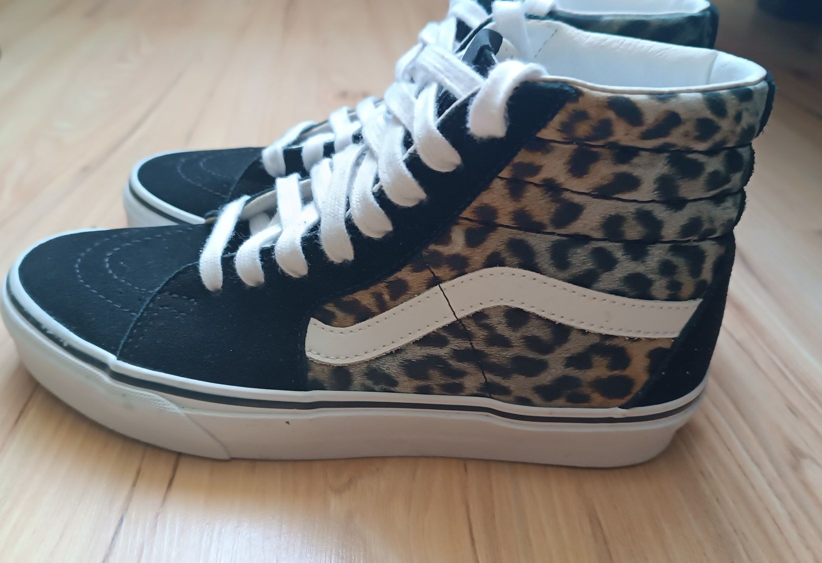 Nowe buty Vans w panterkę rozmiar 38