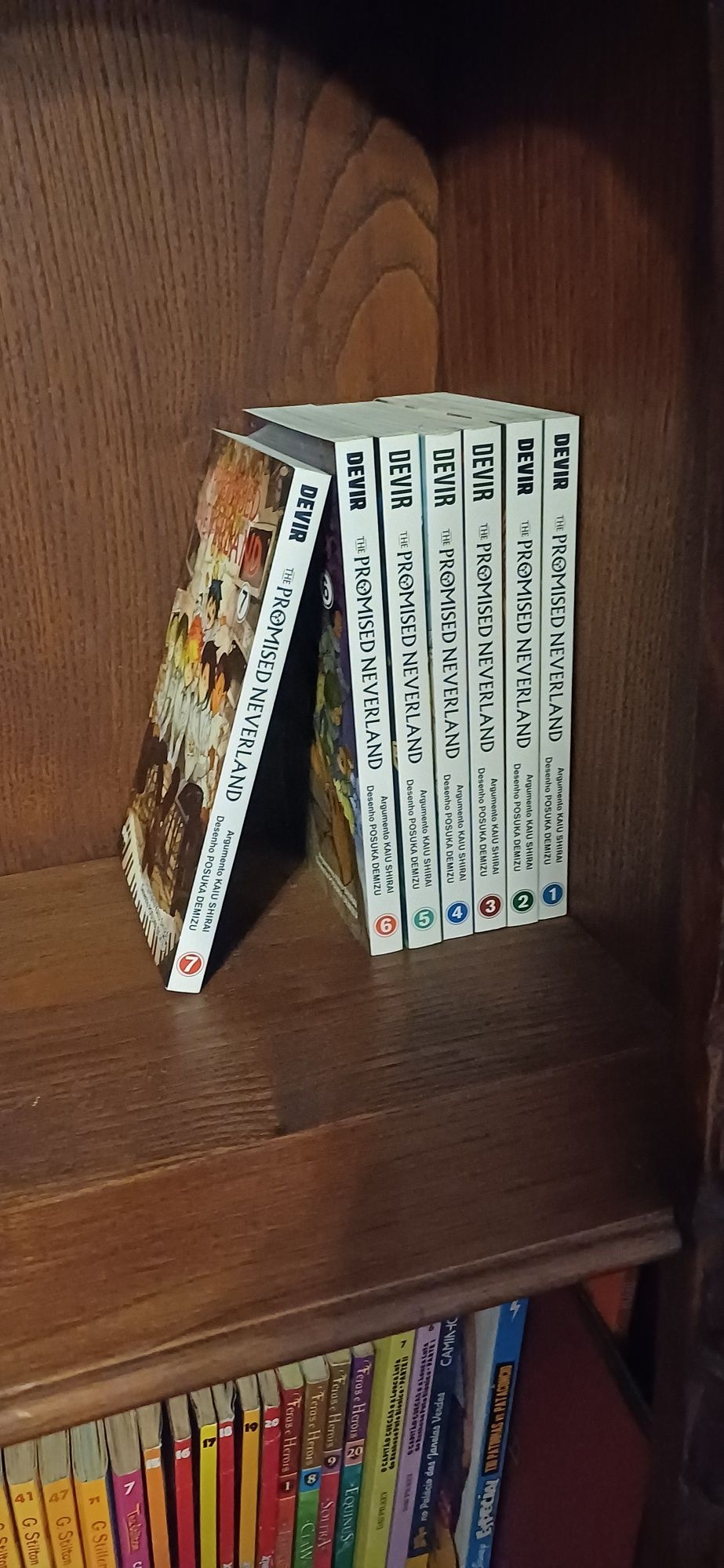 Manga Promissed Neverland Vol. 1-7