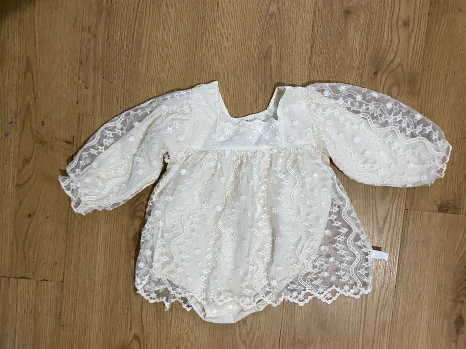 Сукня-боді святкова на фотосесію в мереживо