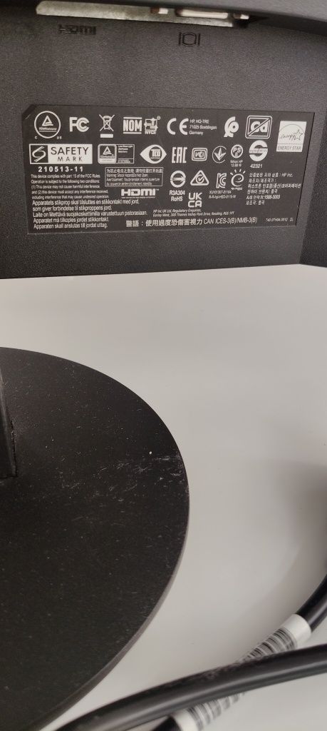 Monitor komputerowy HP