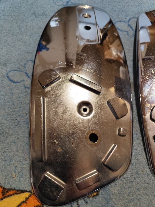 Nakładki osłony chromy zbiornika paliwa MZ TS 125/150