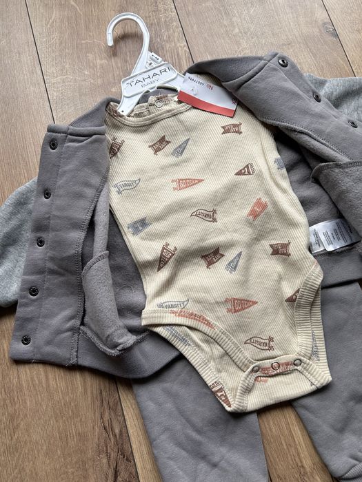 Tahari ocieplany dres dla chłopca 68/74