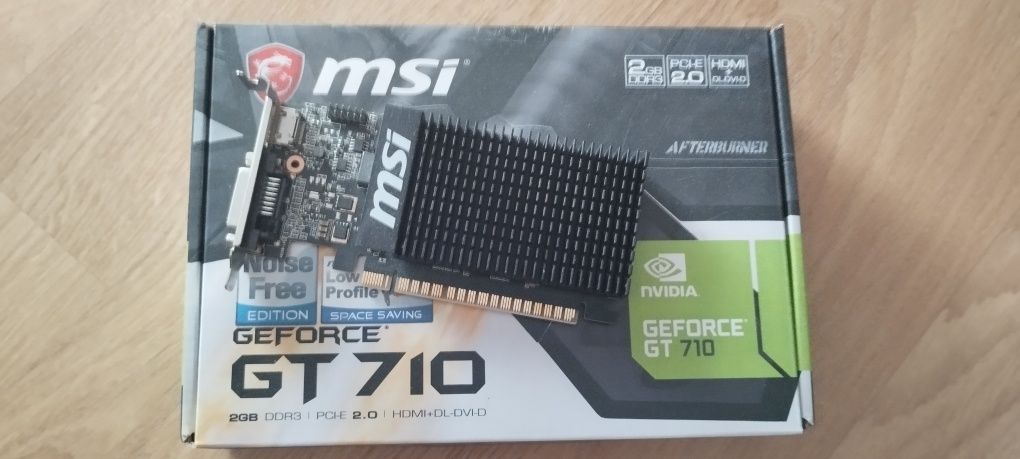 Placa gráfica MSI G Force GT710 2GB