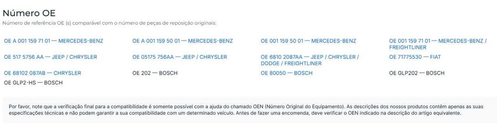 Velas Bosch incandescentes 4 novas