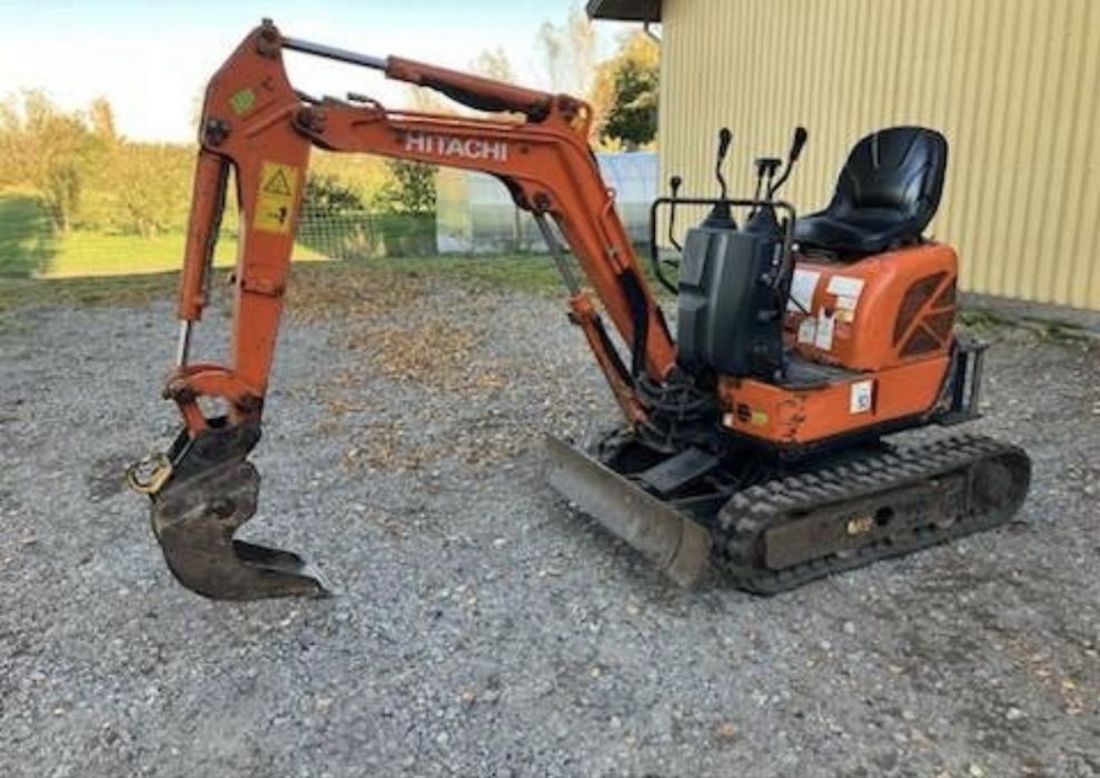 2016 HITACHI ZX10U-2 1200KG Minikoparka JCB kubota yanmar bobcat cat