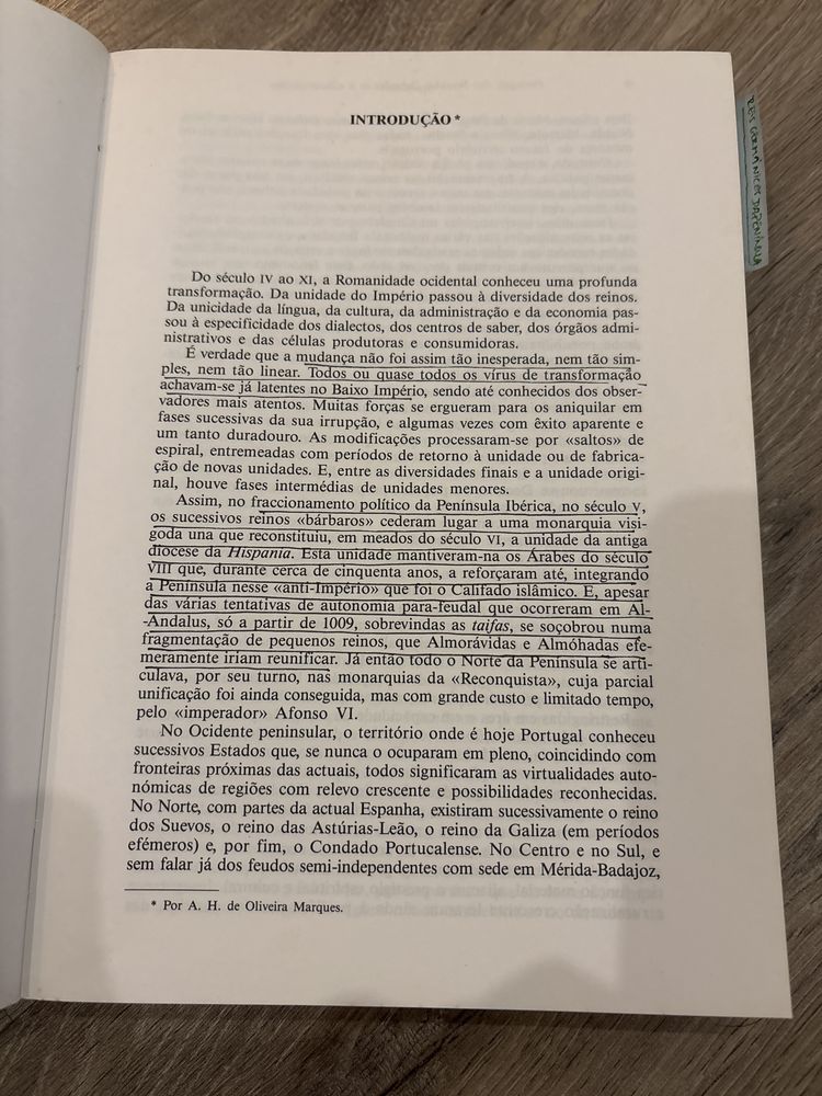 Nova História de Portugal, Vol. II