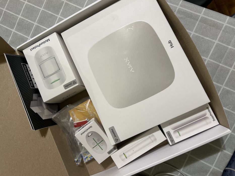 Система Ajax hub вживане