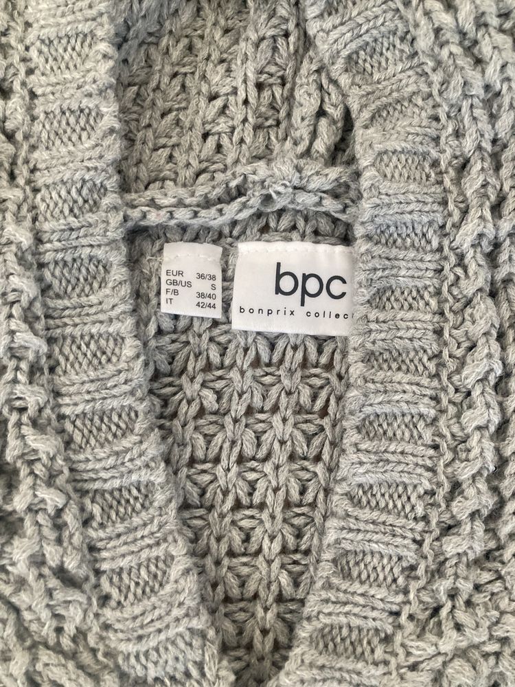 Sweter gruby splot Bonprix 36/38