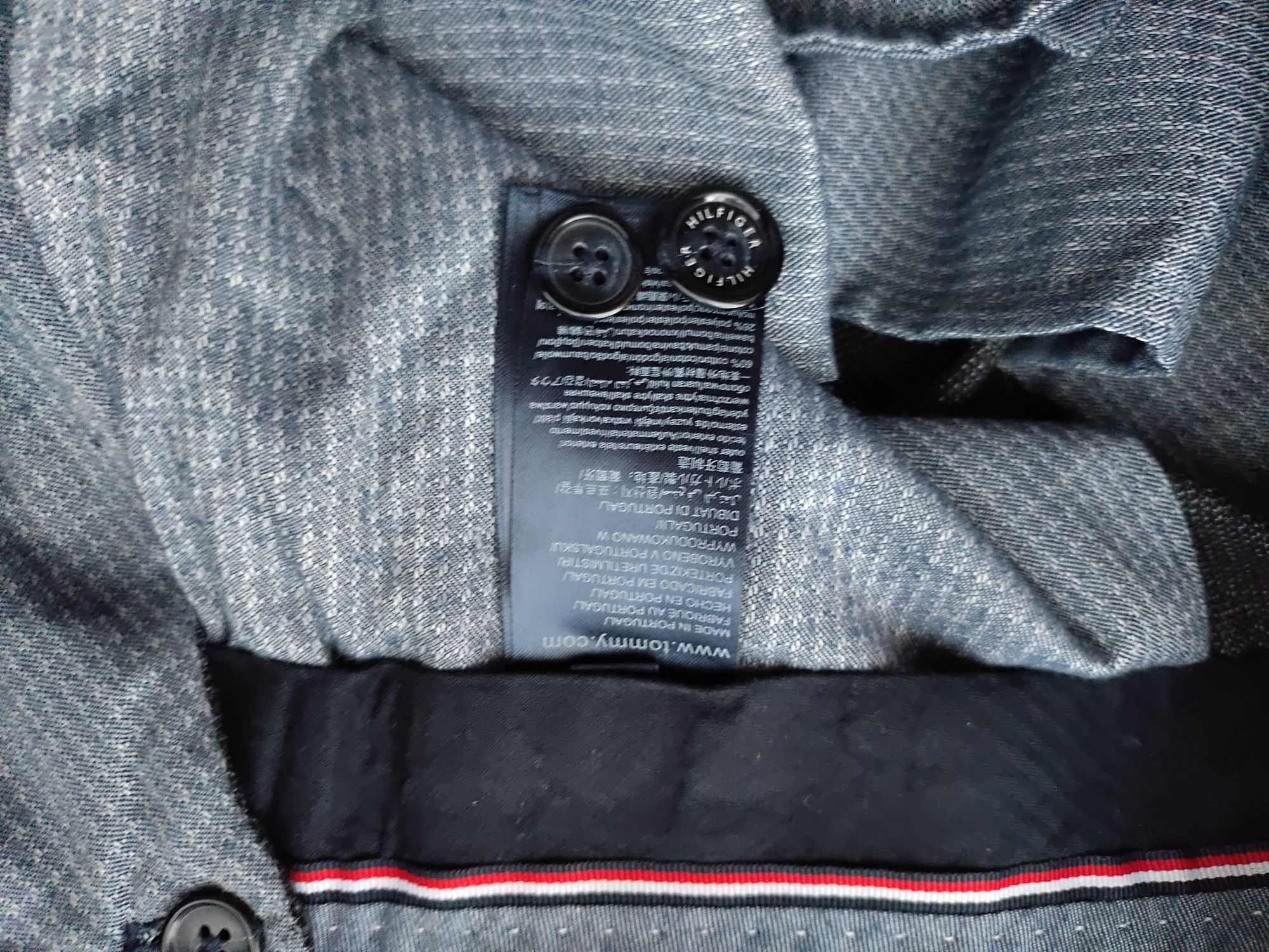 Spodnie męskie  Tommy Hilfiger szare 46