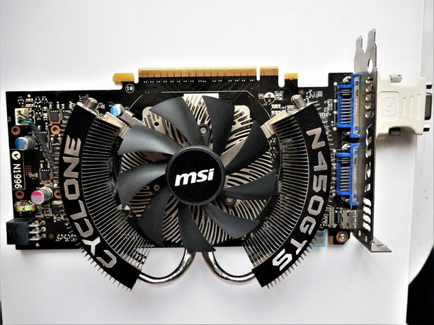 Відеокарта MSI GeForce GTS 450 Cyclone 1024MB