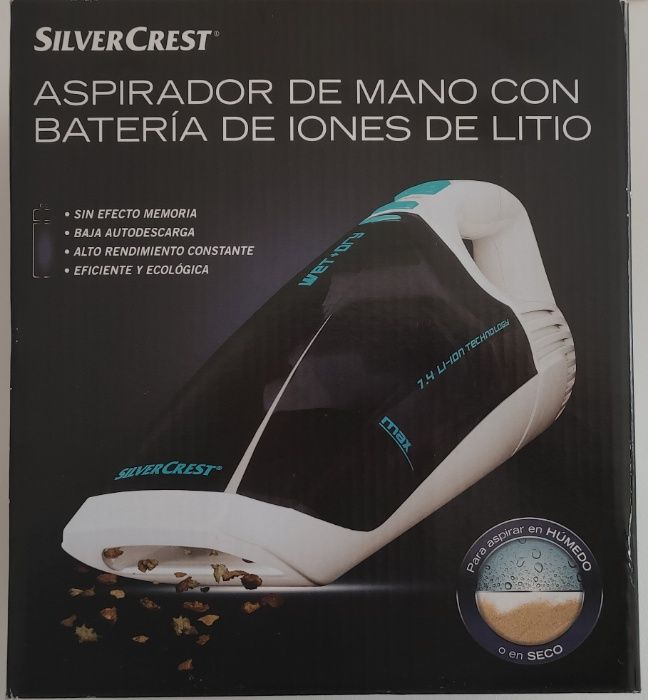 Aspirador de Mão Portátil (Mini Aspirador) da Silvercrest Novo