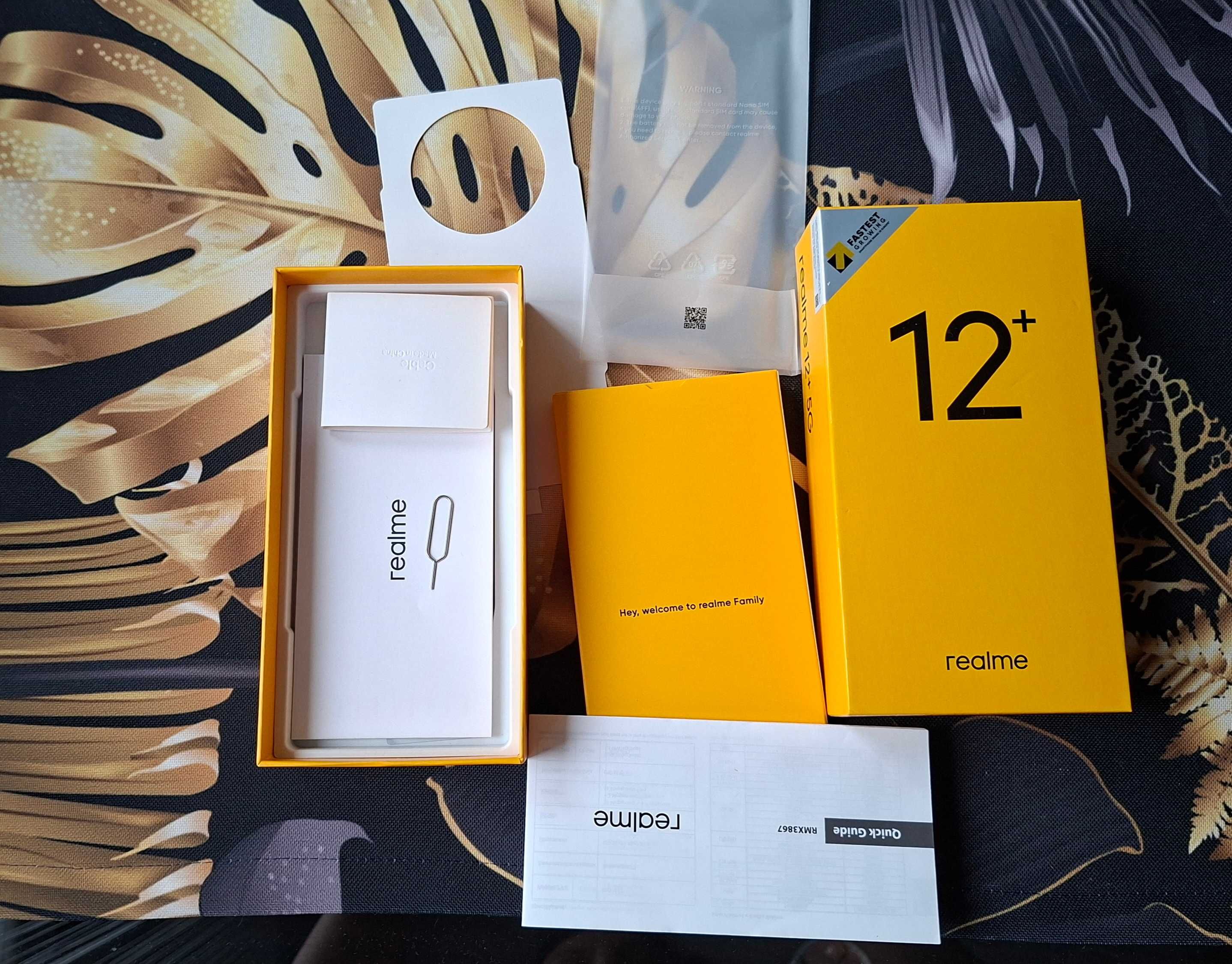 Smartfon Realme 12+ 5G 512/12GB - jak nowy - gwarancja