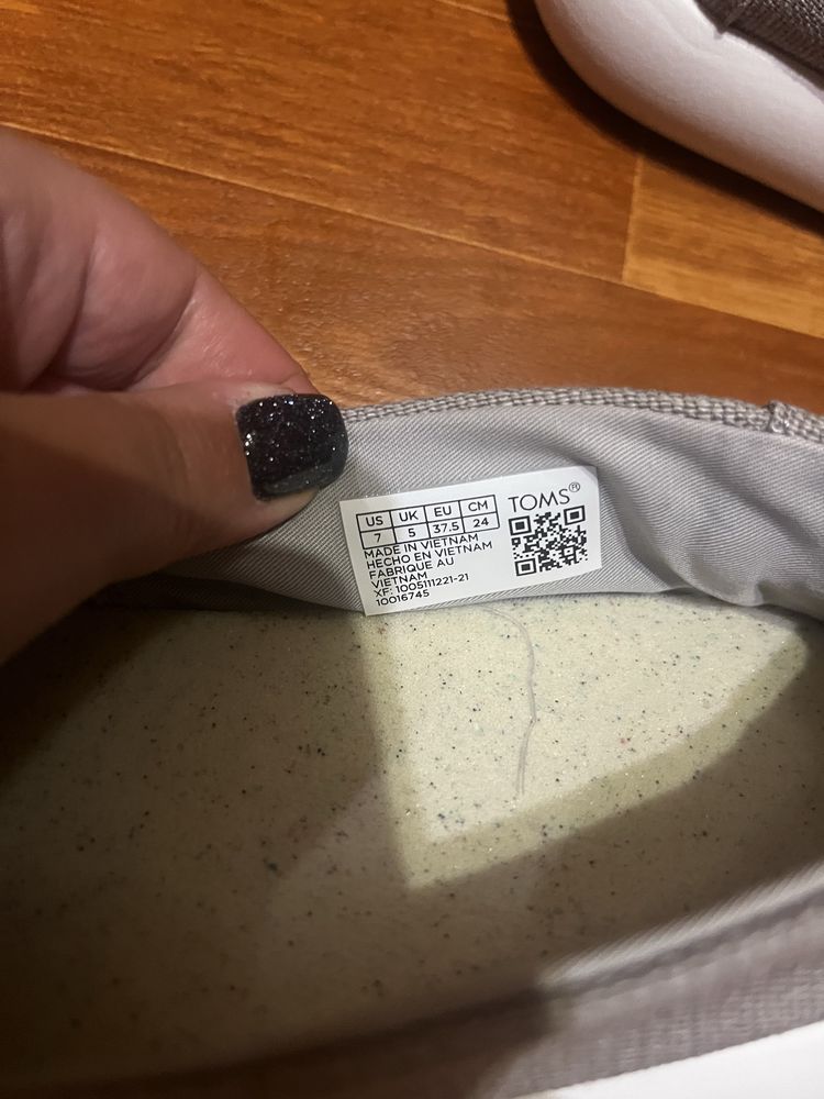 Мокасини Toms оригінал 37 р