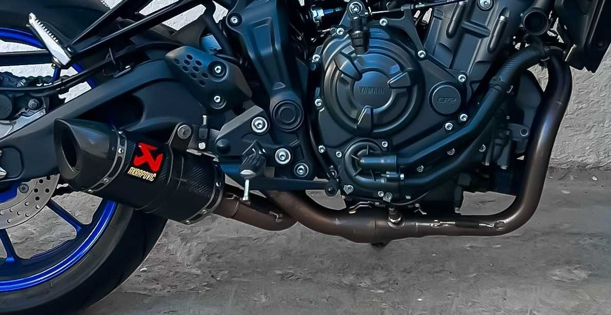 Escape akrapovic MT-07 euro 5 carbon