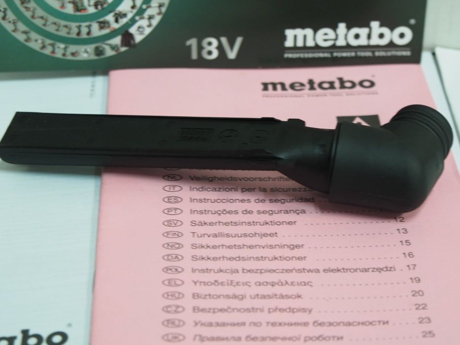 Metabo odsysanie do wyrzynarka STAB,STA 18 LTX adapter odkurzacz
