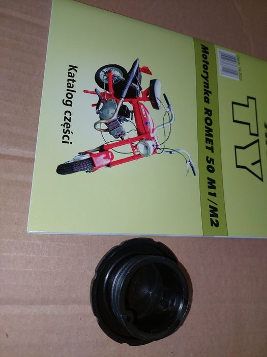 Nowy zestaw katalog czesci instrukcja obsługi motorynka+korek zbiornik