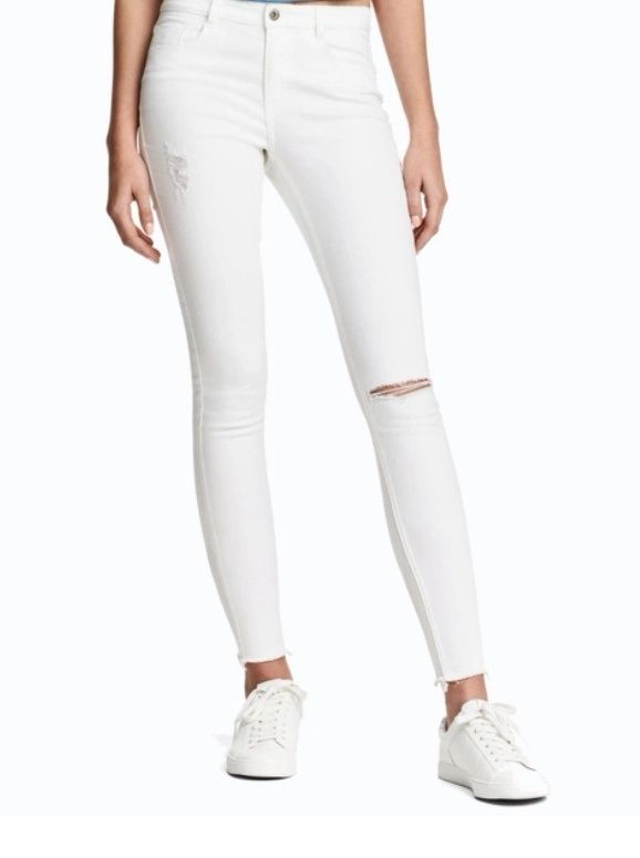 джинси білі стрейчеві H&M, нові, skinny