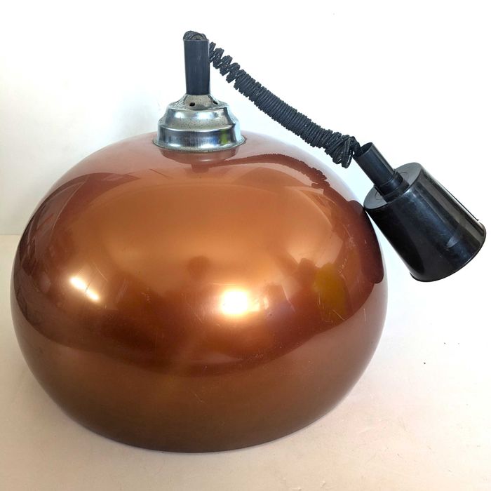 Candeeiro de Teto Vintage Tamanho Grande Cobre Metalizado