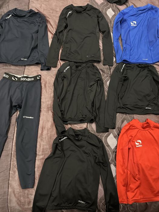 Рукавиці  воротарські дитячі, щитки, Термо білизна