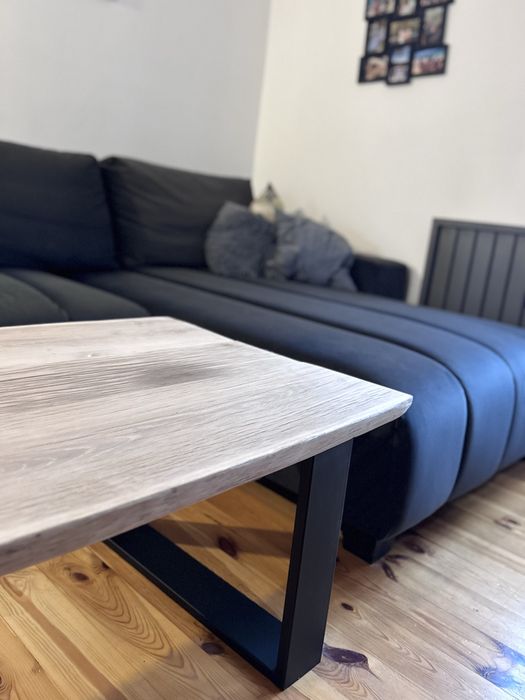 Ława dębowa z litego drewna