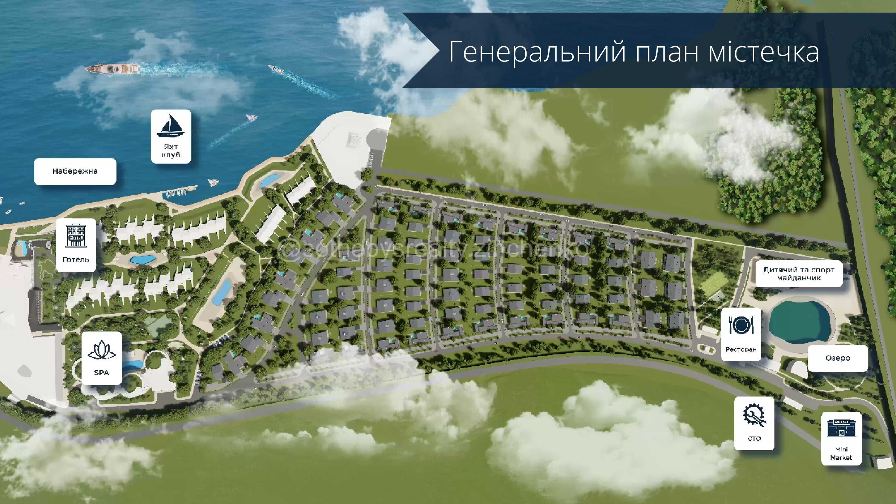 Продаж будинку 179м кв. КМ "NAVY village" с. Осещина