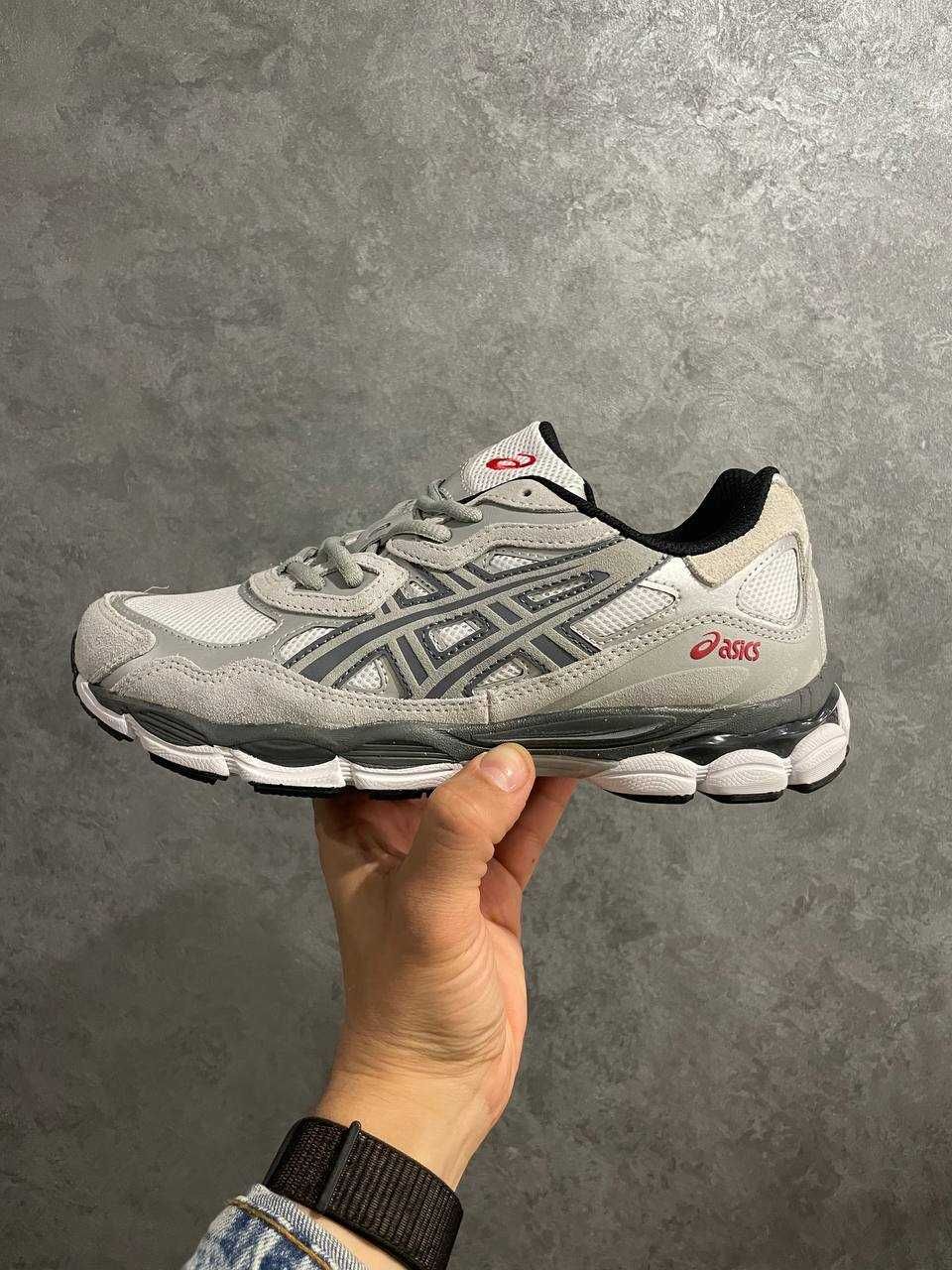 Чоловічі кросівки Asics Gel-NYC сірий 1014 ХІТ