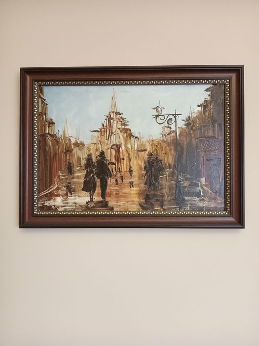 Картина масло в раме