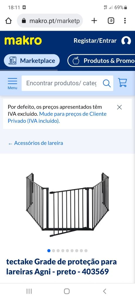 Grade de proteção