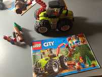 Lego city Traktor leśny 60181