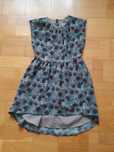 Name it kwiatowa sukienka na next wiosnę dziewczynki 110 niebieska h&m