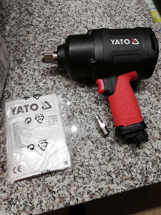 YATO klucz pneumatyczny UDAR TWIN HAMMER 3/4" 1600 NM YT-09571