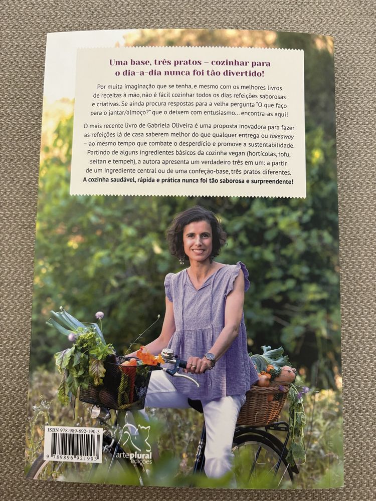 Livro de receitas vegetarianas