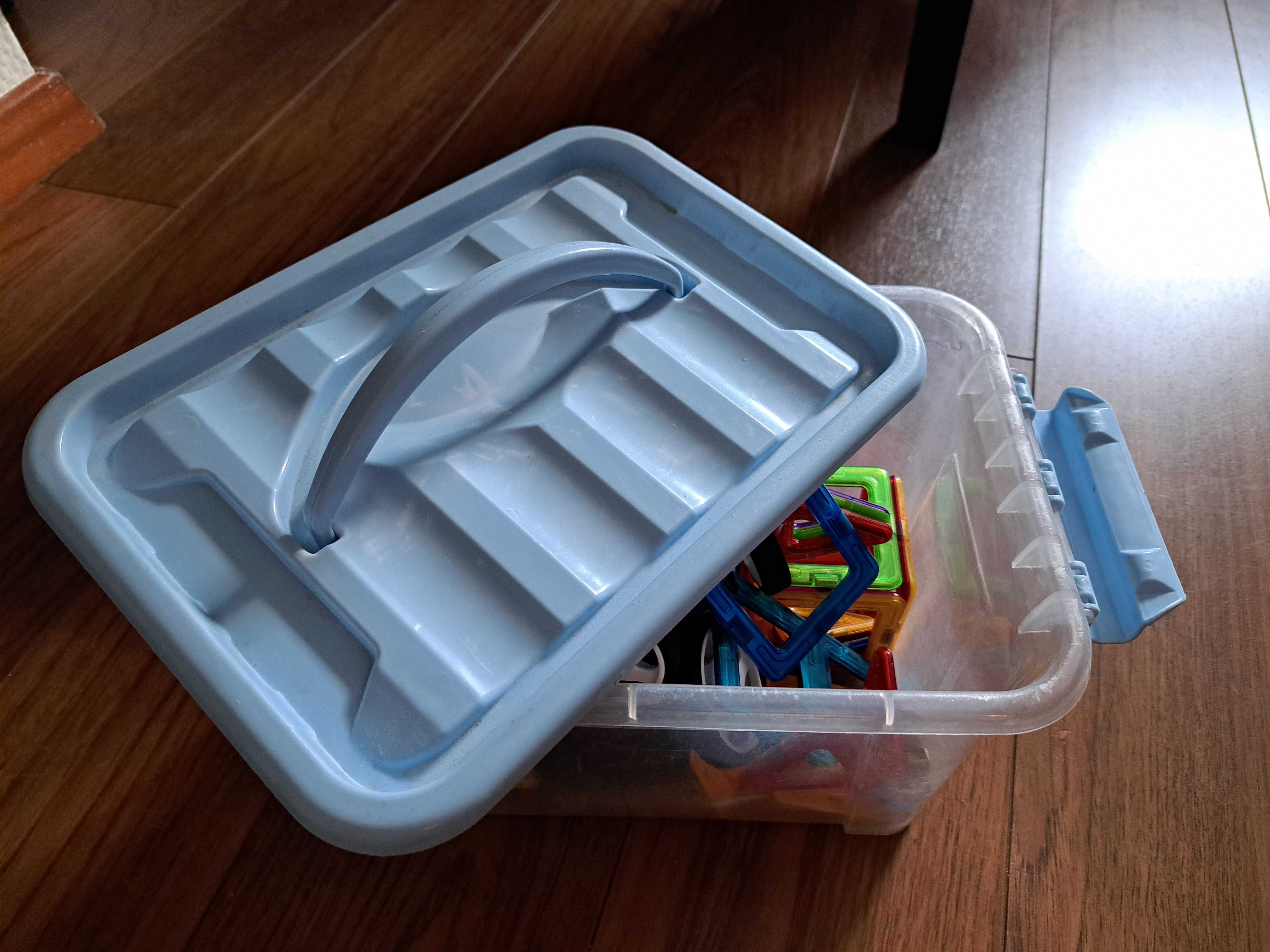 Magformers – klocki magnetyczne, 45 elementów + kółka i dodatki