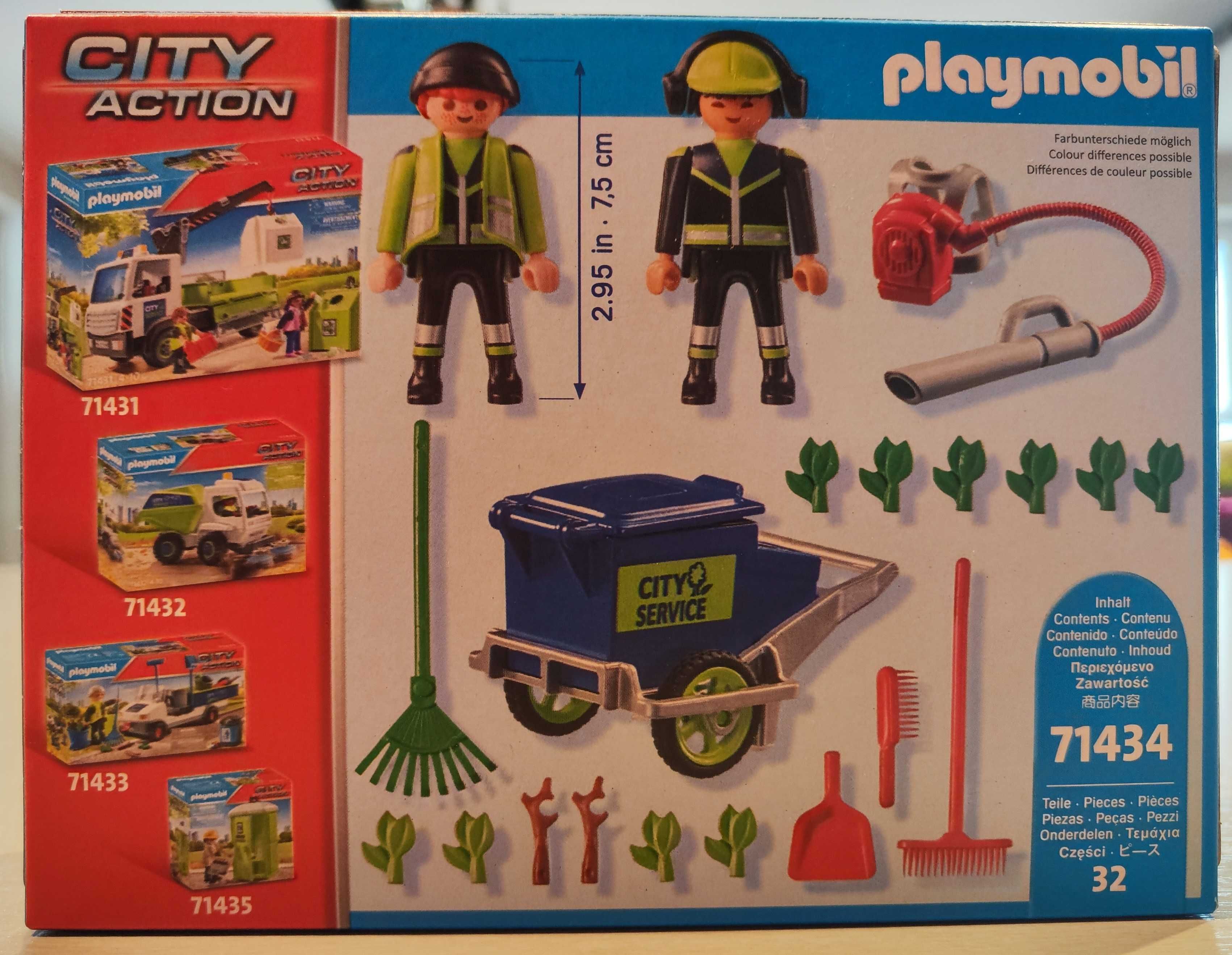 Playmobil City Action 71434 Zespół sprzątający miasto