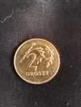 Moneta 2 grosze 1990