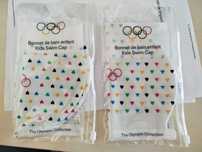 Toucas natação Jogos Olimpicos - Criança