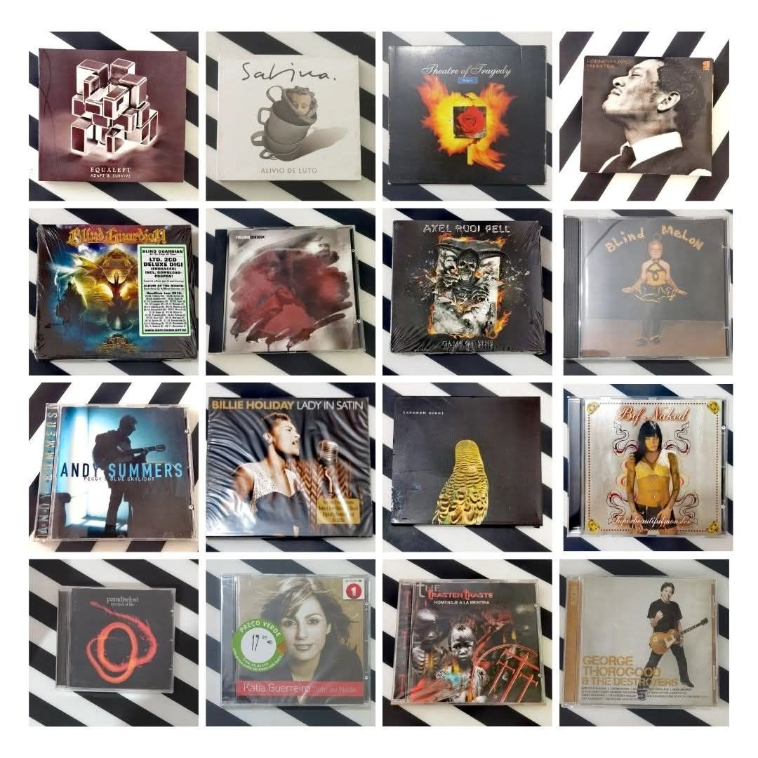 Lote de mais de 1000 CDs vários generos