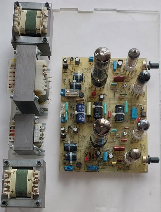 Wzmacniacz se kl. A w częściach do samodzielnego poskładania