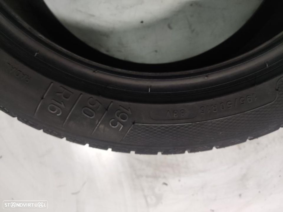 2 pneus semi novos 195-50r16 kleber - oferta dos portes 85 EUROS