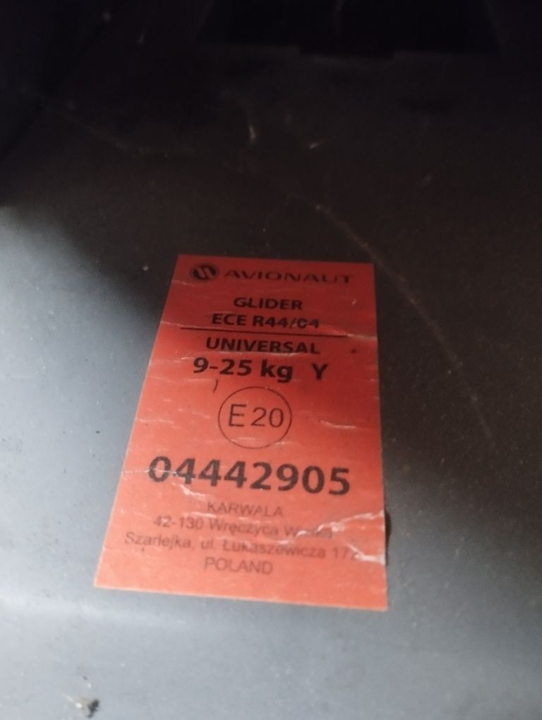 Fotelik dla dzieci 9-25 kg